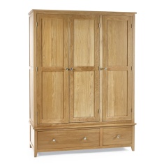 Julian Bowen Mallory 3 Door Wardrobe Julian Bowen Mallory 3 Door Wardrobe