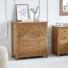 Julian Bowen Mallory 4 Drawer Chest Julian Bowen Mallory 4 Drawer Chest