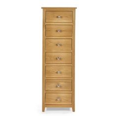 Julian Bowen Mallory 7 Drawer Narrow Chest Julian Bowen Mallory 7 Drawer Narrow Chest