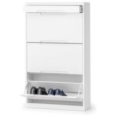 Julian Bowen Manhattan Shoe Cabinet With Drawer Julian Bowen Manhattan Shoe Cabinet With Drawer