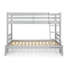 Julian Bowen Merlin Triple Sleeper Bunk Bed - Dove Grey Julian Bowen Merlin Triple Sleeper Bunk Bed - Dove Grey