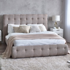 Julian Bowen Odette Bed - Light Taupe Julian Bowen Odette Bed - Light Taupe
