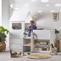 Julian Bowen Orpheus Midsleeper - White Julian Bowen Orpheus Midsleeper - White