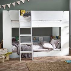 Julian Bowen Parsec Bunk Bed - White Julian Bowen Parsec Bunk Bed - White