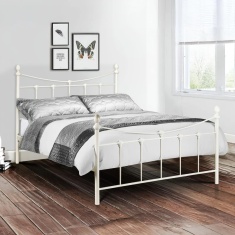 Julian Bowen Rebecca Bed - Stone White Julian Bowen Rebecca Bed - Stone White