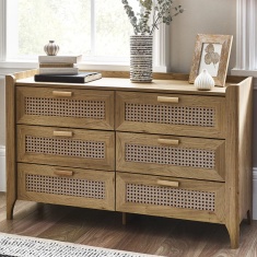 Julian Bowen Sydney 6 Drawer Wide Chest Julian Bowen Sydney 6 Drawer Wide Chest