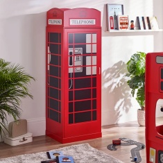 Julian Bowen Telephone Box Wardrobe Julian Bowen Telephone Box Wardrobe