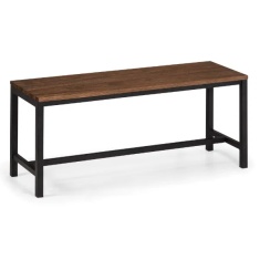 Julian Bowen Tribeca Bench - Walnut Julian Bowen Tribeca Bench - Walnut