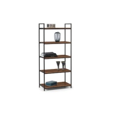 Julian Bowen Tribeca Tall Bookcase - Walnut Julian Bowen Tribeca Tall Bookcase - Walnut