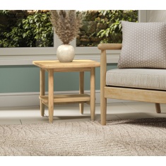 Daro Dorchester / Martinique Wooden Top Side Table Daro Dorchester / Martinique Wooden Top Side Table