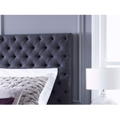 Vispring Aldo Bolt Through Floor Standing Headboard