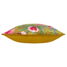 Riva House of Bloom Poppy Feather Filled Cushion 43cm - Saffron