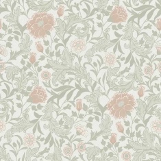 Holden Decor Bilbury Heavy Weight Textured Wallpaper - Sage/Coral Holden Decor Bilbury Heavy Weight Textured Wallpaper - Sage/Coral