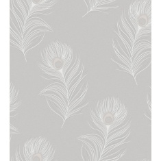 Holden Decor Pavona Heavy Weight Wallpaper - Grey Holden Decor Pavona Heavy Weight Wallpaper - Grey