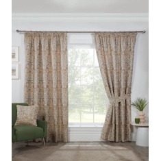 Sundour Kyoto Lined Pencil Pleat Curtains - Natural Sundour Kyoto Lined Pencil Pleat Curtains - Natural