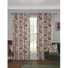 Sundour Linden Eyelet Lined Curtains - Multi Sundour Linden Eyelet Lined Curtains - Multi