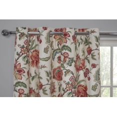 Sundour Linden Eyelet Lined Curtains - Multi