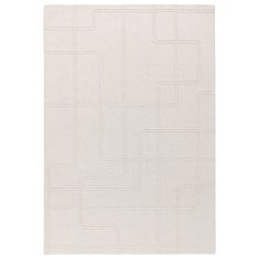 Asiatic Ada Geometric Wool Rug - Ivory Asiatic Ada Geometric Wool Rug - Ivory