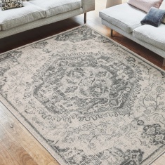 Asiatic Nova NV26 Medallion Rug - Ivory