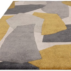 Asiatic Romy 10 Elements Geometric Rug - Ochre