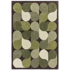 Asiatic Romy 15 Jive Geometric Rug - Green Asiatic Romy 15 Jive Geometric Rug - Green