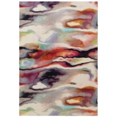 Asiatic Vision Impression Abstract Wool Rug - Multi Asiatic Vision Impression Abstract Wool Rug - Multi