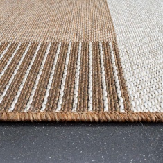 Mastercraft 098-0064-8032-99 Brighton Indoor/Outdoor Rug - Brown/Beige