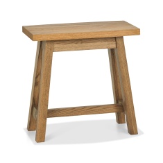 Brandon Rustic Oak Side Table