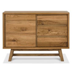 Brandon Rustic Oak Narrow Sideboard