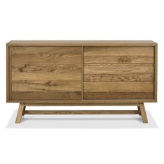 Brandon Rustic Oak Wide Sideboard