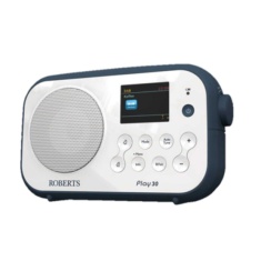 Roberts PLAY30WB DAB/DAB+/FM RDS & Bluetooth Digital Portable Radio - White Roberts PLAY30WB DAB/DAB+/FM RDS & Bluetooth Digital Portable Radio - White