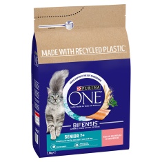 Purina One 7+ Salmon Dry Cat Food - 2.8kg Purina One 7+ Salmon Dry Cat Food - 2.8kg