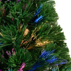 Everlands Burtley Fibre Optic Artificial Christmas Tree