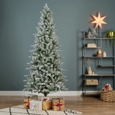 Everlands Killington Fir Frosted Artificial Christmas Tree