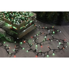 Festive 760 Glow-Worm Lights - Jolly Holly