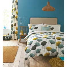 Sanderson Dandelion Clocks Duvet Cover Set - Chaffinch Sanderson Dandelion Clocks Duvet Cover Set - Chaffinch