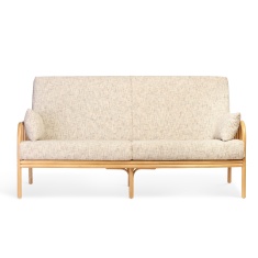 Desser Aspen 3 Seater Sofa & 2 Chairs Suite - Light Oak