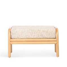 Desser Aspen Footstool - Light Oak