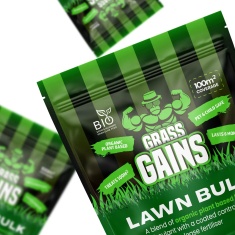 Grass Gains Lawn Bulk (6 Month) Fertiliser - 2.5kg