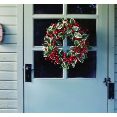 Smart Garden Hollyberry Wreath - 50cm