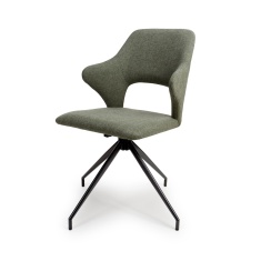 Scott Fabric Dining Chair - Sage