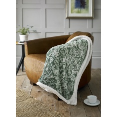 Deyongs Secret Garden Throw - Green