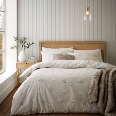 Catherine Lansfield Brushed Sheep Duvet Set Catherine Lansfield Brushed Sheep Duvet Set