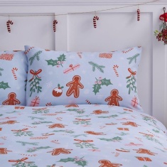 Catherine Lansfield Christmas Gingerbread Duvet Set