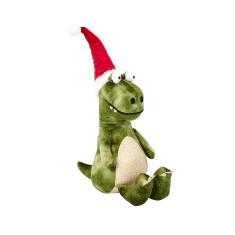 Smart Garden Festive Dino Christmas Decoration (Seated) - Green