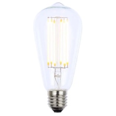 BHS Dimmable LED Vintage Teardrop 6W E27 Clear - Warm White BHS Dimmable LED Vintage Teardrop 6W E27 Clear - Warm White