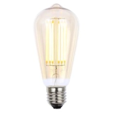 BHS Dimmable LED Vintage Teardrop 6W E27 Tinted - Warm White BHS Dimmable LED Vintage Teardrop 6W E27 Tinted - Warm White