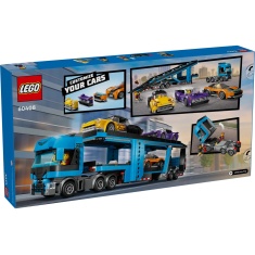 LEGO 60408 City Car Transporter Truck with Sports Cars