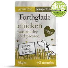 Forthglade Chicken Cold Pressed Natural Grain Free Fry Dog Food