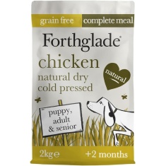 Forthglade Chicken Cold Pressed Natural Grain Free Fry Dog Food Forthglade Chicken Cold Pressed Natural Grain Free Fry Dog Food